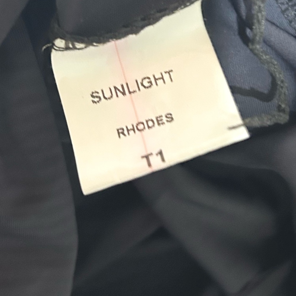 SUNLIGHT PARIS stretch sleeveless dress navy blue - Picture 7 of 8